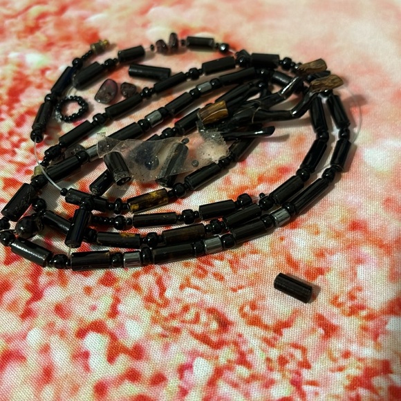 Black Coral Polished Gemstones